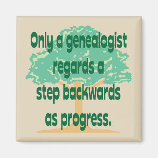Genealogy A Step Backwards Is Progress Magnet