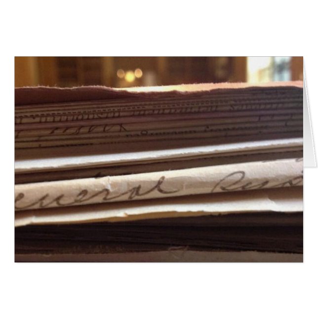 genealogy blank card - horizontal (Front Horizontal)