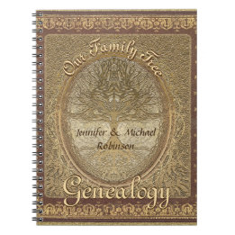 Genealogy Family Tree Notebook