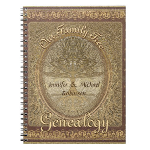 Genealogy Family Tree Notebook
