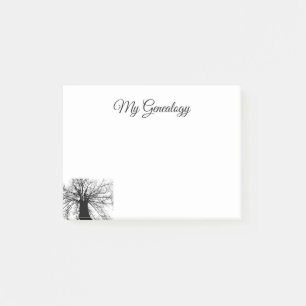 Genealogy Family Tree Post-it Notes