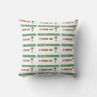 GENEALOGY I Dig It Cushion