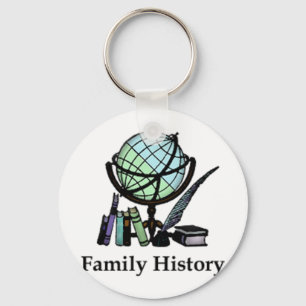 Genealogy Key Ring