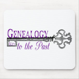 Genealogy Key to Past Mouse Pad