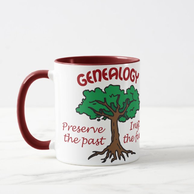 Genealogy Mug (Left)