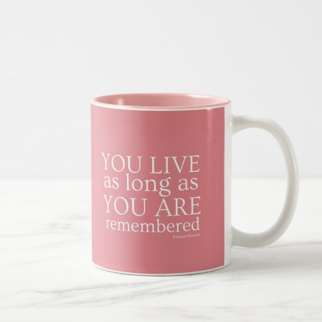 Genealogy Mug (Pink) (Right)