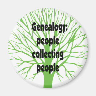 Genealogy: People Collecting People Magnet