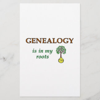 Genealogy Roots Flyer