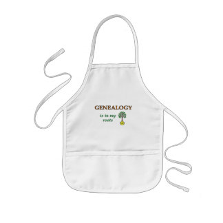 Genealogy Roots Kids Apron