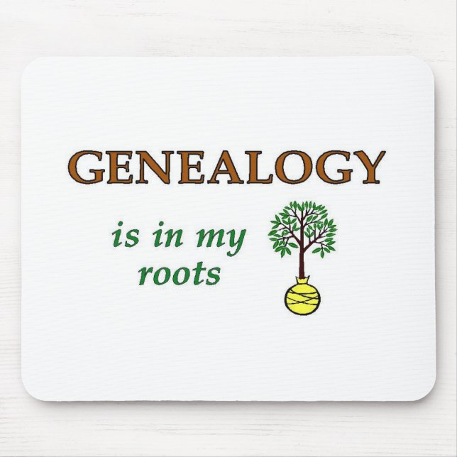 Genealogy Roots Mouse Pad (Front)