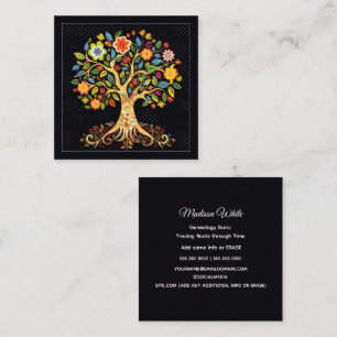 Genealogy Square Business Card