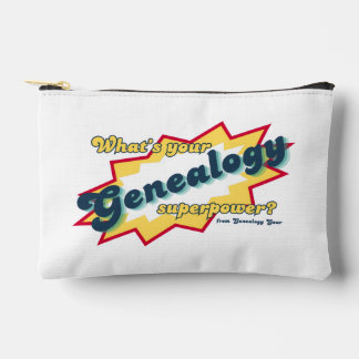 Genealogy Superpower Accessory Pouch