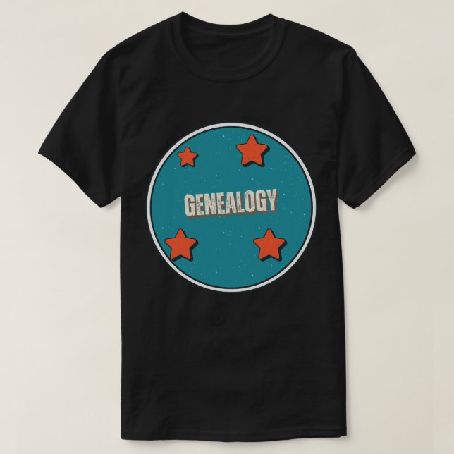 Genealogy T-Shirt (Design Front)