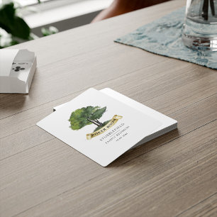 Genealogy Tree Family Reunion Games Room Custom Playing Cards