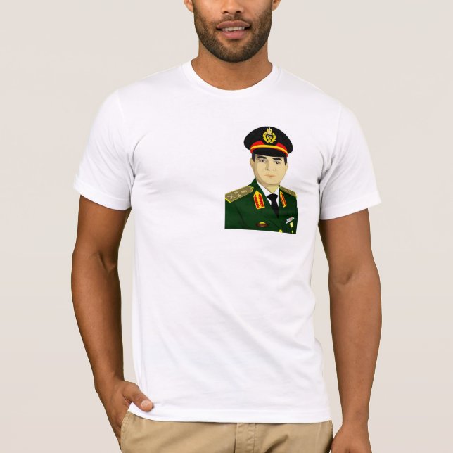 General Abd-el-Fatah Al-Sissi T-Shirt (Front)