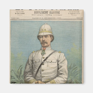 General Alfred Amedee Dodds in Dahomey Magnet
