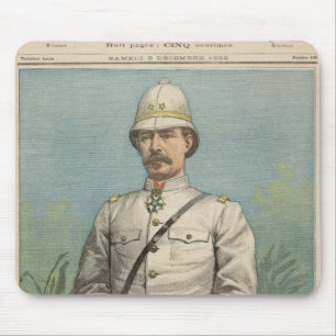 General Alfred Amedee Dodds in Dahomey Mouse Pad