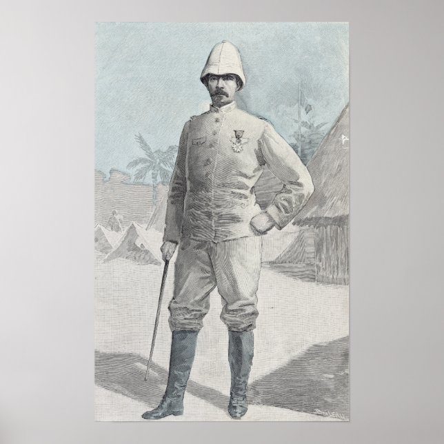 General Alfred Amedee Dodds Poster (Front)
