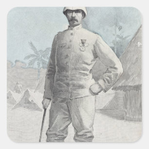 General Alfred Amedee Dodds Square Sticker