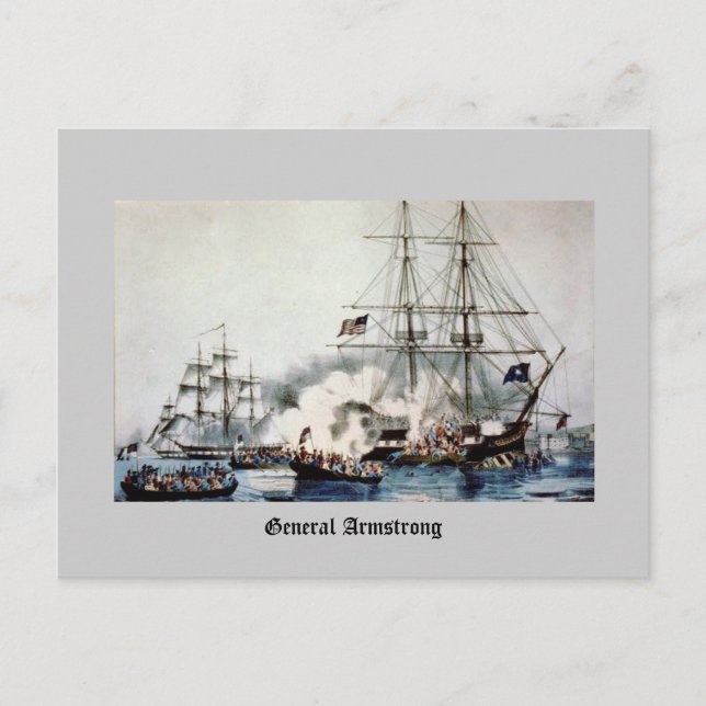 General Armstrong Postcard (Front)