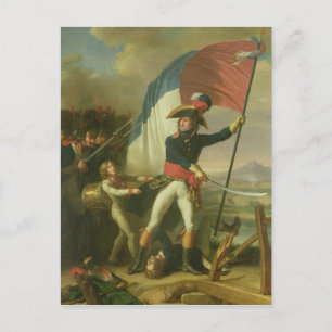 General Augereau on the Bridge Postcard