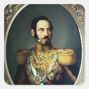 General Baldomero Espartero , 1842 Square Sticker
