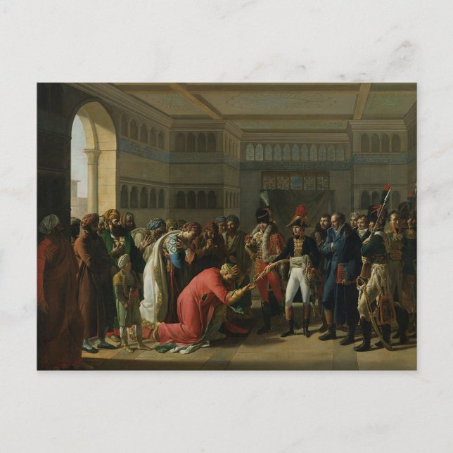 General Bonaparte Giving a Sword to the Postcard (Front)