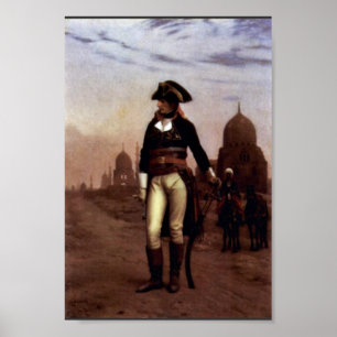 General Bonaparte In Cairo By Gérôme Jean-Léon  Poster