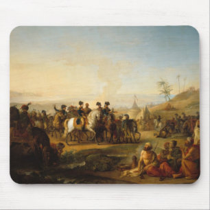 General Bonaparte visiting the fountains of Mouse Pad