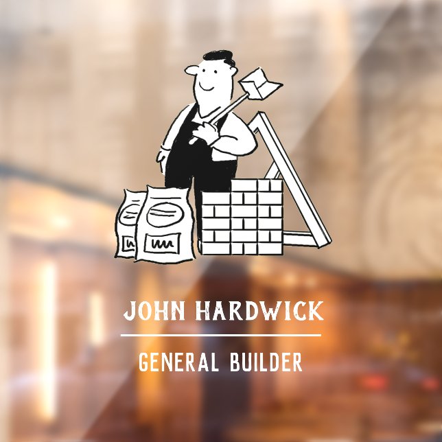 General Builder with Building Materials (Sheet 2)