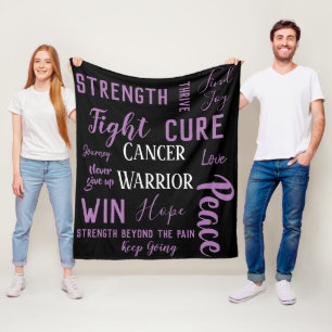 General Cancer Warrior blanket