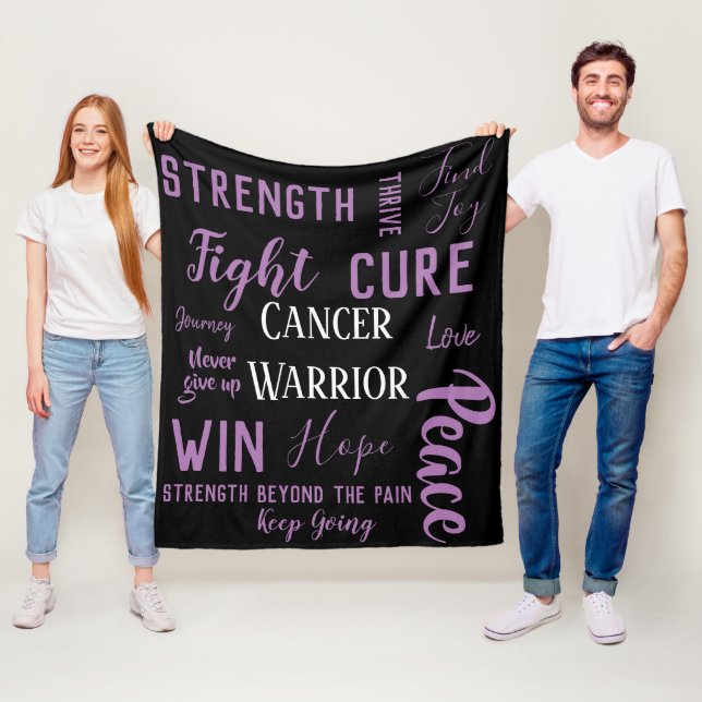 General Cancer Warrior blanket (In Situ)