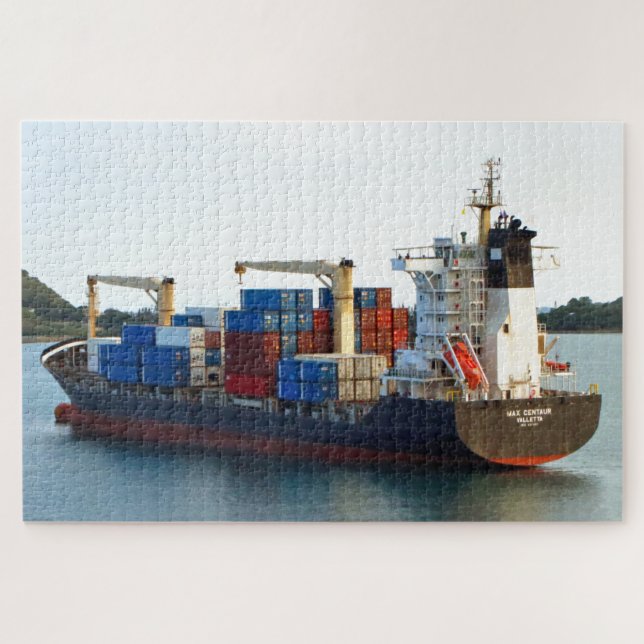 General cargo ship Max Centaur Jigsaw Puzzle (Horizontal)