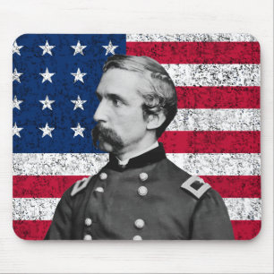 General Chamberlain and The American Flag Mouse Pad