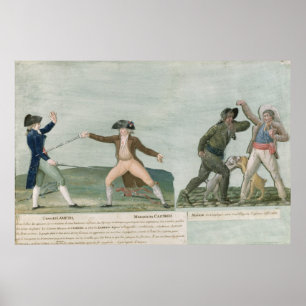 General Charles Lameth and Charles Eugene Poster