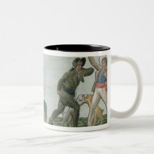 General Charles Lameth and Charles Eugene Two-Tone Coffee Mug