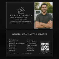 General Construction Contractor Photo QR Code 