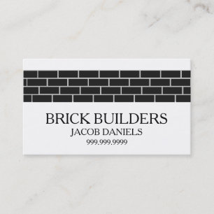 General Contractor Builder Construction Business Card