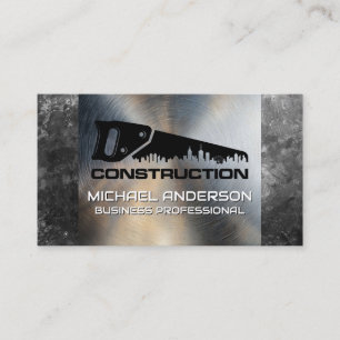 General Contractor   Commercial Build   Architect Business Card