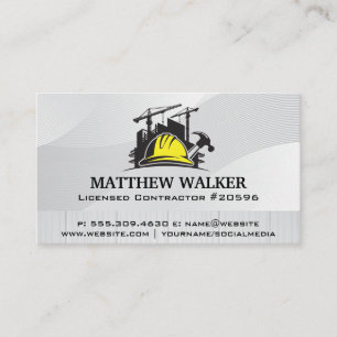 General Contractor   Home Repair   Construction Business Card