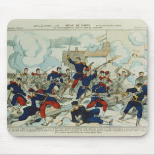 General Ducrot at the Battle of Champigny Mouse Pad