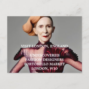 General Fashion Invite Postcard for Designers