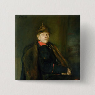 General Fieldmarshal Helmuth Graf von Moltke 15 Cm Square Badge