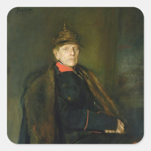 General Fieldmarshal Helmuth Graf von Moltke Square Sticker