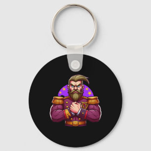 General Flexing Muscles Fan Lover Bodybuilding Gym Key Ring