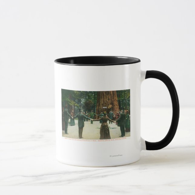 General Fremont Showing Circumference of a Mug (Right)