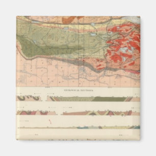 General Geological Map of the Marquette District Magnet