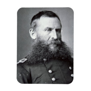General George Crook (b/w photo) Magnet