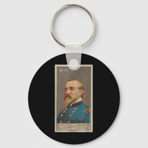 General George Meade Portrait (1888) Key Ring