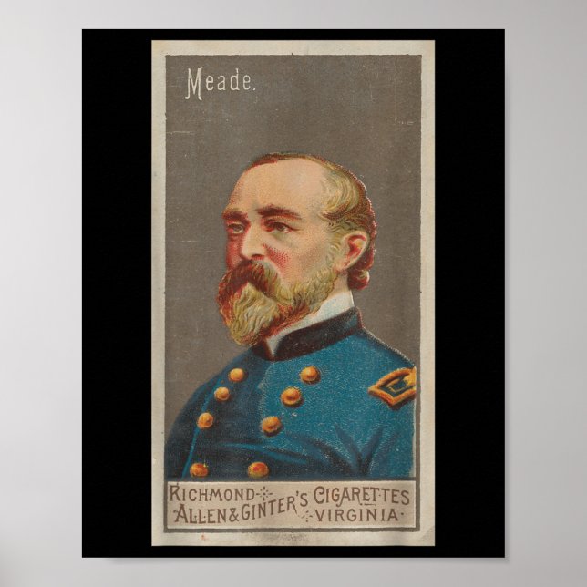 General George Meade Portrait (1888)  Poster (Front)